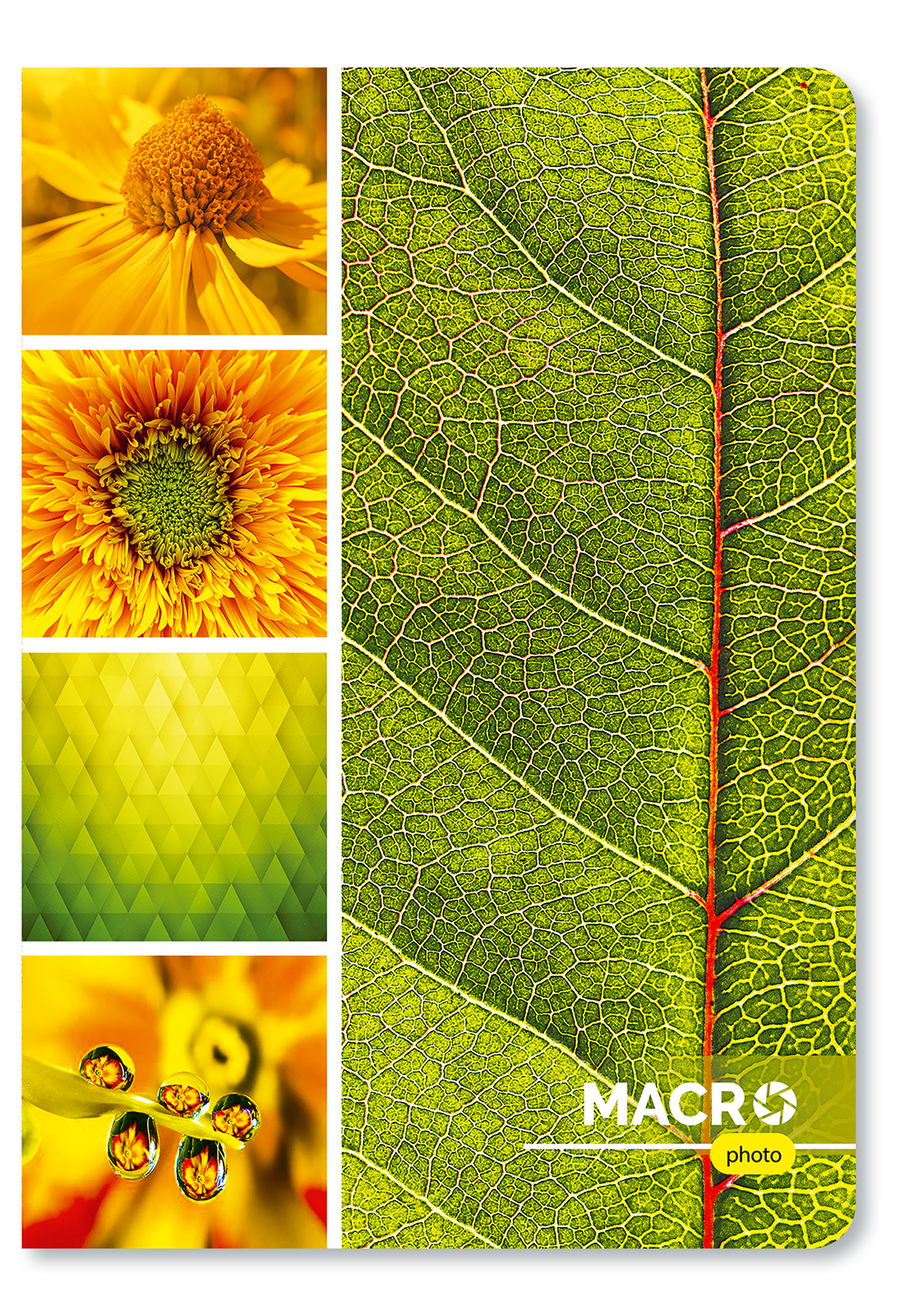Блокнот Аркуш В6 48арк 170х120мм Macro 1В1014