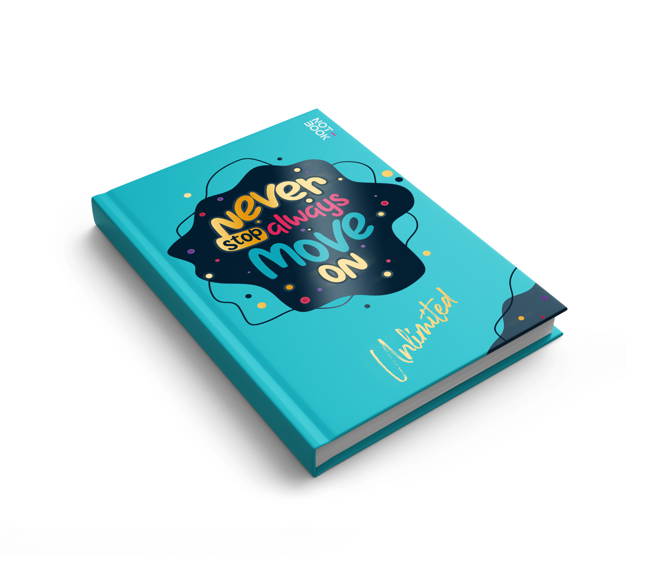 Блокнот АРКУШ кл В6 176арк 120х172мм Never stop  1В2357