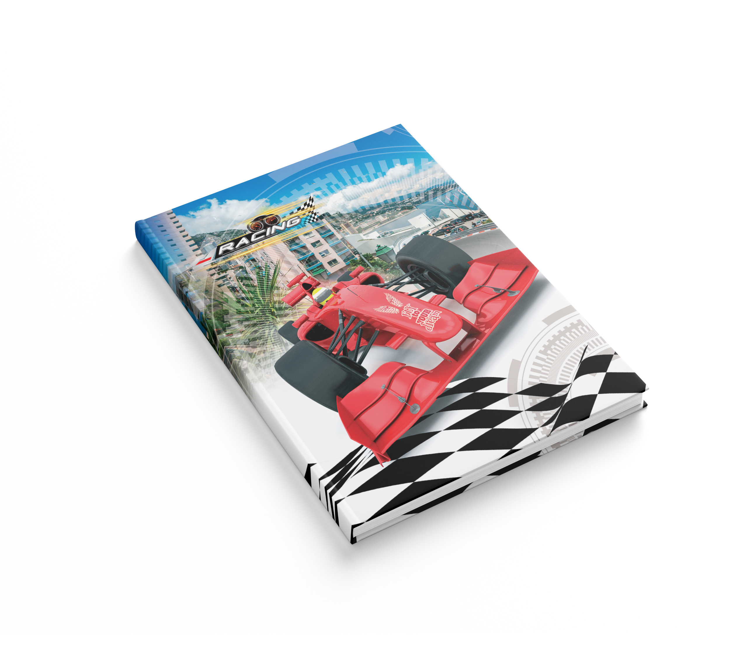 Блокнот АРКУШ кл А6 48арк 100х142мм Racing 1В646