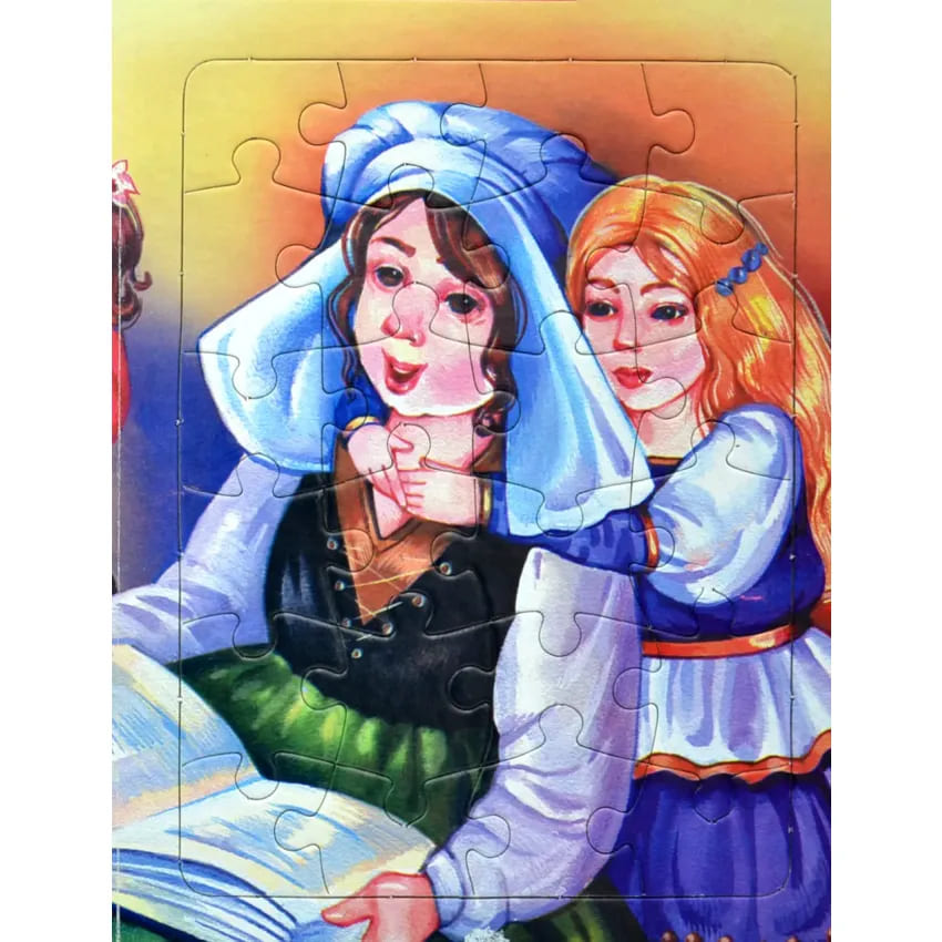 Книжка-пазл Септима А4 Беляночка и Зоряночка