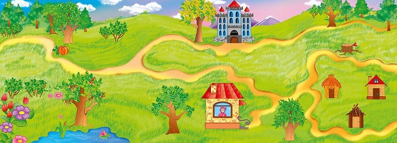 Книга УЛА Панорамка-игра Сказочный мир