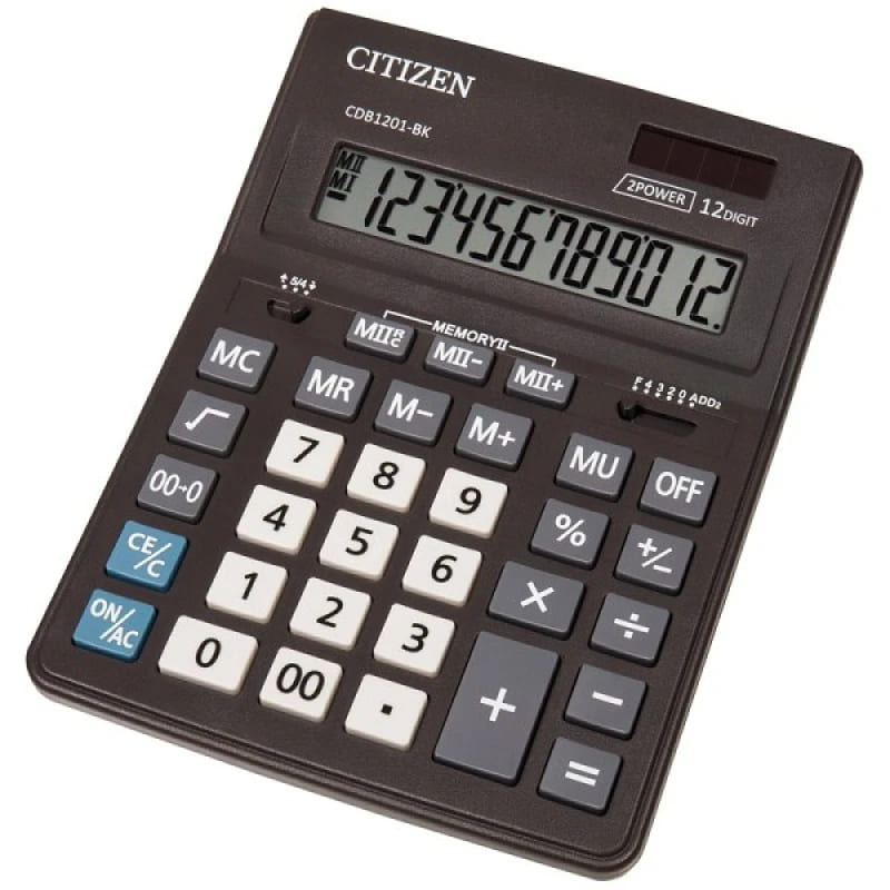 Калькулятор Citizen 12-розрядний професійний СDВ-1201 ВК