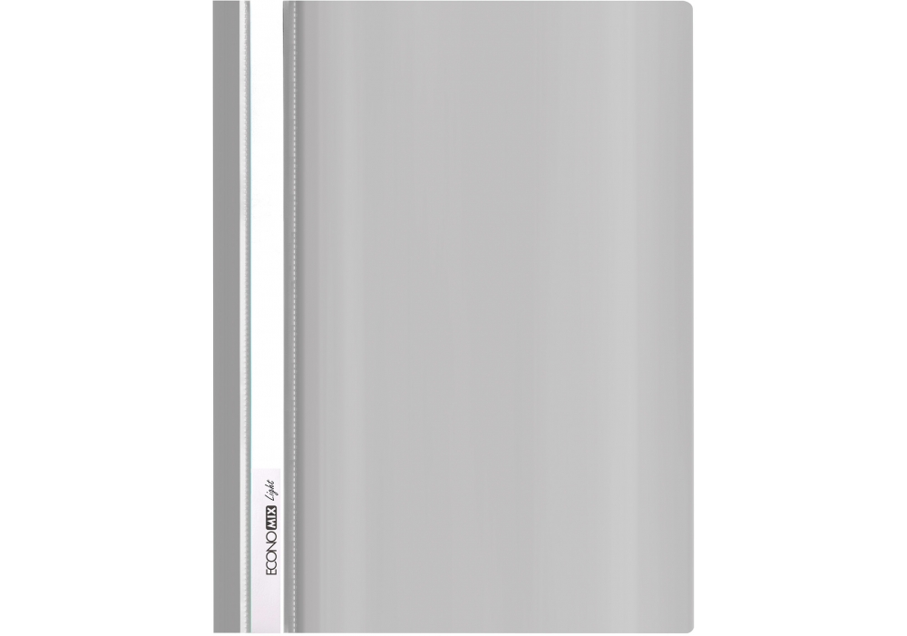 Папка-швидкозшивач А4 Economix Light чорна E38503-10
