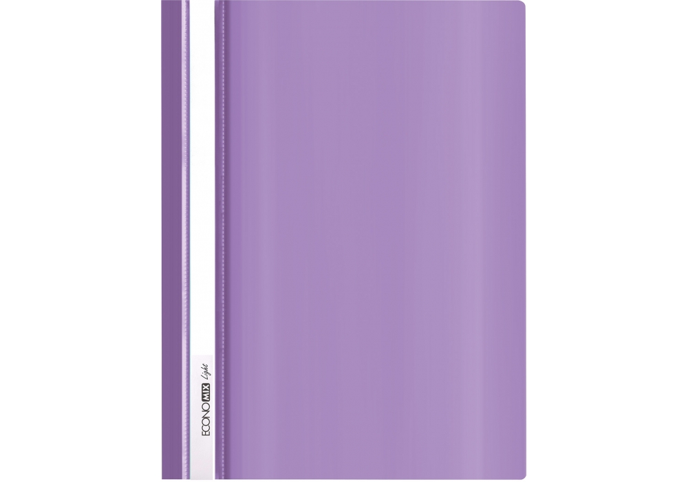 Папка-швидкозшивач А4 Economix Light чорна E38503-12