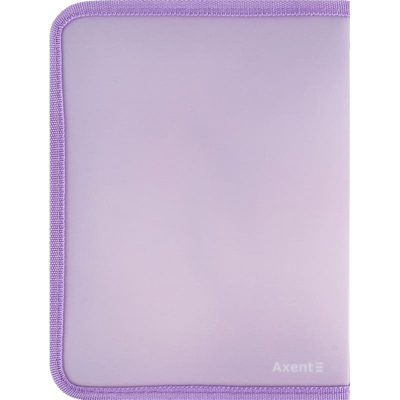 Папка-конверт на блискавці Axent об'ємна А5+ Lavander-2 1805-37-A