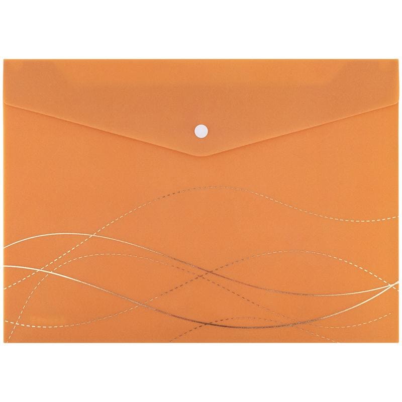 Папка-конверт на кнопці Axent A4 Waves-1 1495-40-A