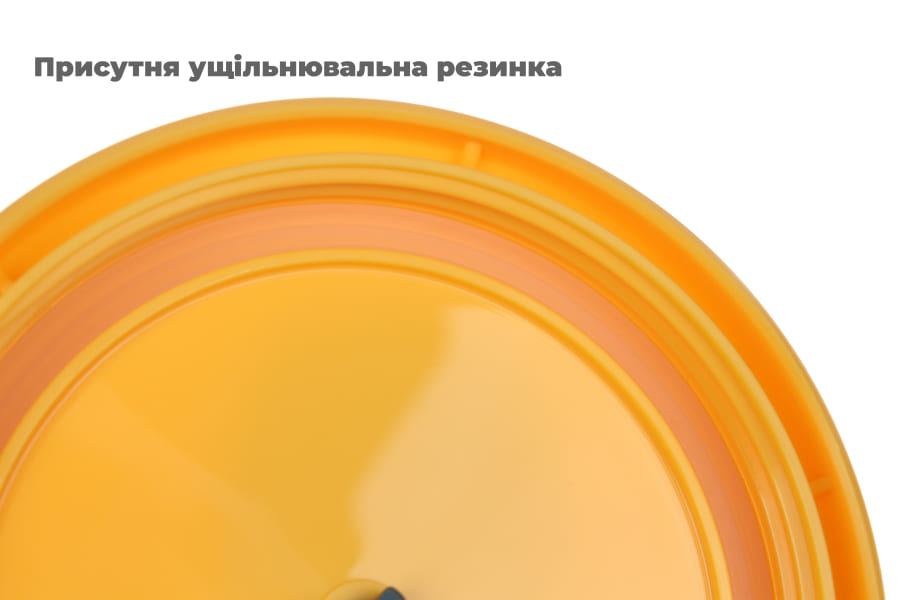 Ланч-бокс 550мл 11,2х11,2х12,2см круглий однорівневий синій 64-21-1479