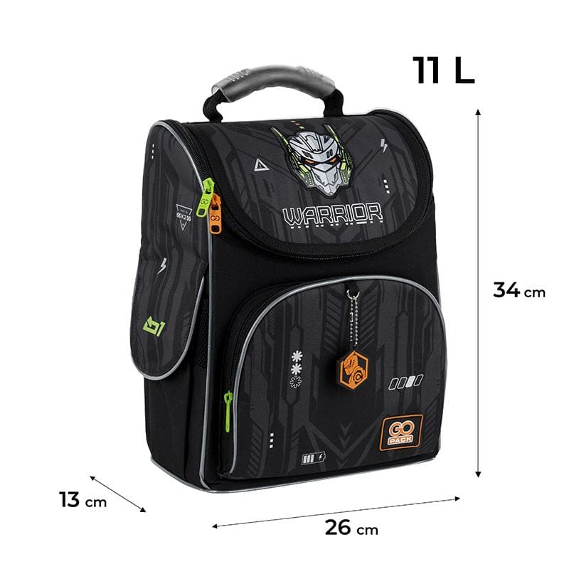 Рюкзак GoPack Education каркасний Warrior go25-5001s-8 На замовлення