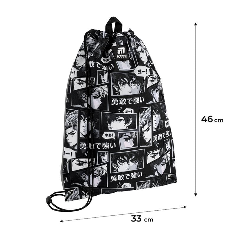Сумка для обуви Kite Anime Boy K25-600M-12 Под заказ