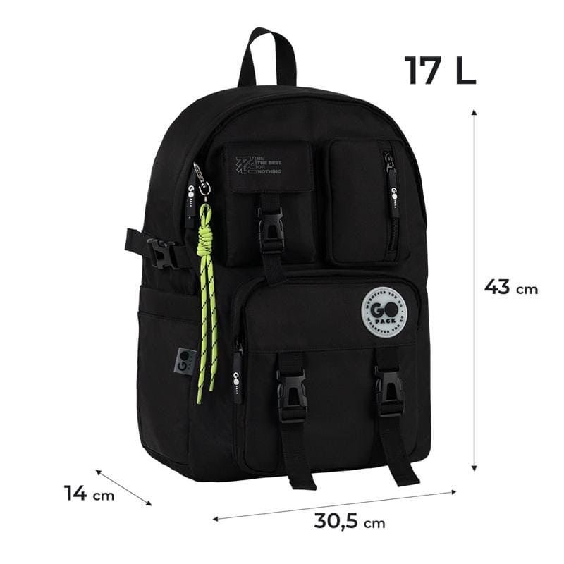 Рюкзак GoPack Education Teens черный GO26-2500L-3 Под заказ