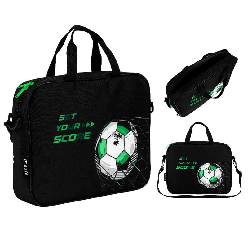 Сумка школьная текстильная Kite A4 1 отделение Football K26-589-2 Под заказ