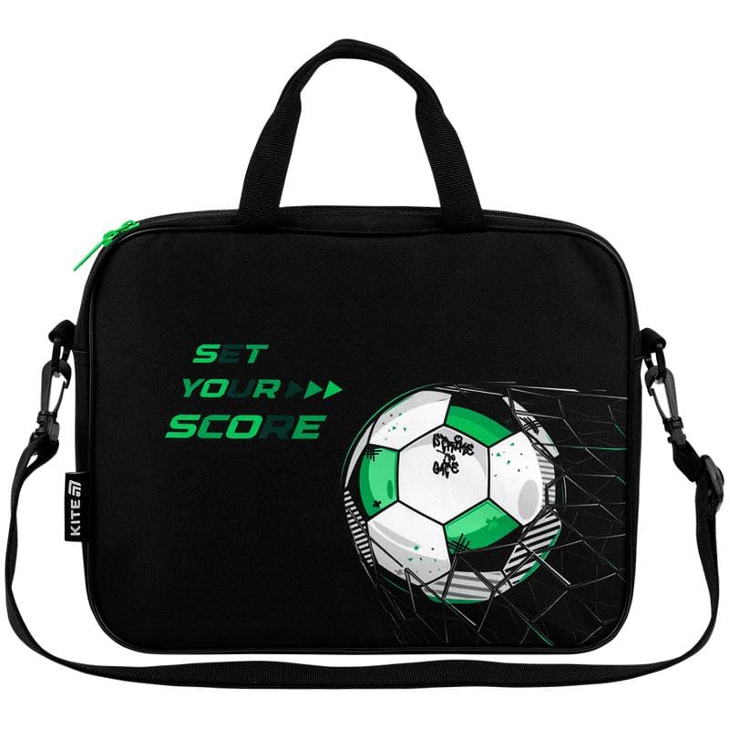 Сумка школьная текстильная Kite A4 1 отделение Football K26-589-2 Под заказ