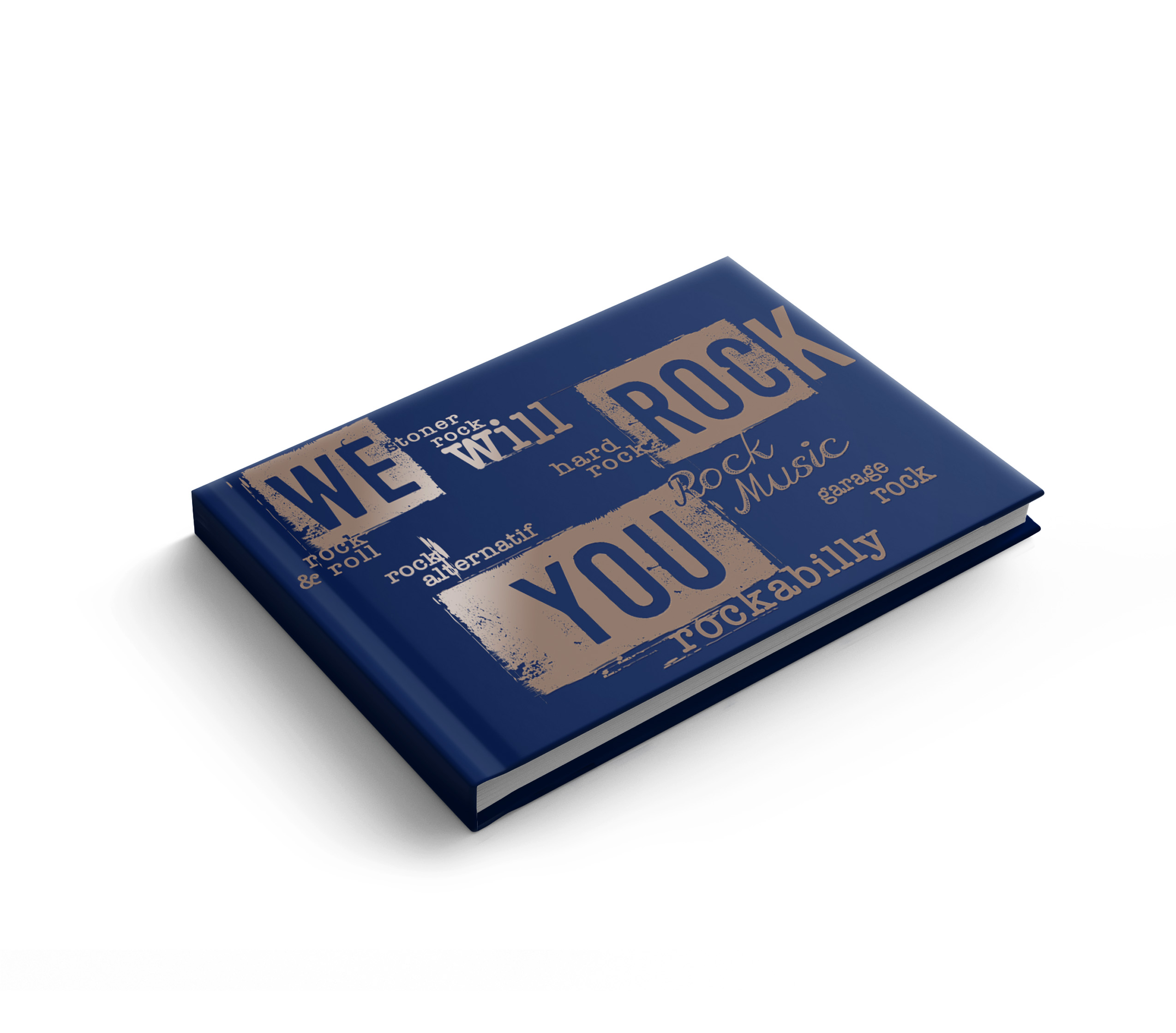 Щотижневик недатований Аркуш А6 68стор We will rock you 1В2449