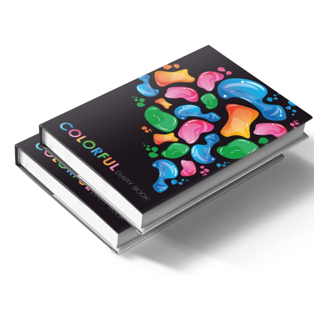 Дневник недатированный ART Аркуш А5 352стр линия Colorful А5НДАТ-АРТ-352ББЛ230