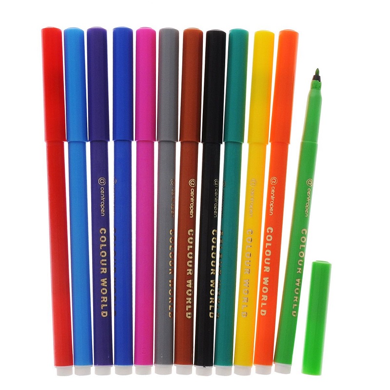 Фломастери Centropen Colour World 12кол CN7550/12