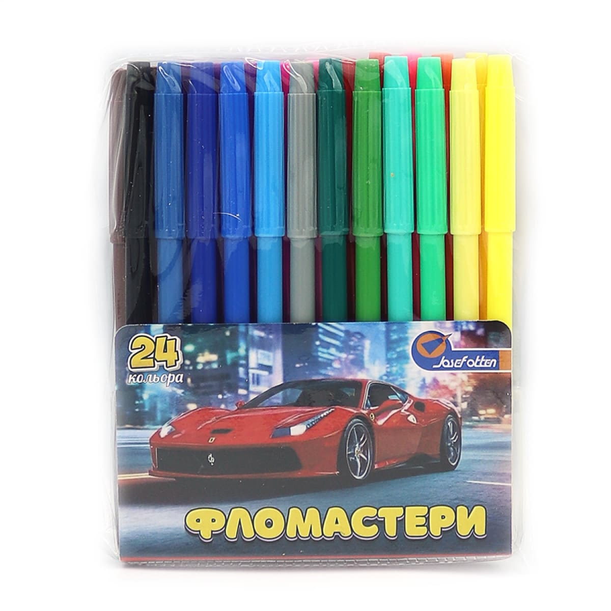 Фломастери JosefOtten 24кол Sportcar 828-24G