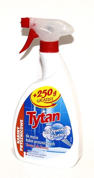 Рідина для миття душових кабін TYTAN 500г спрей 27820 92001