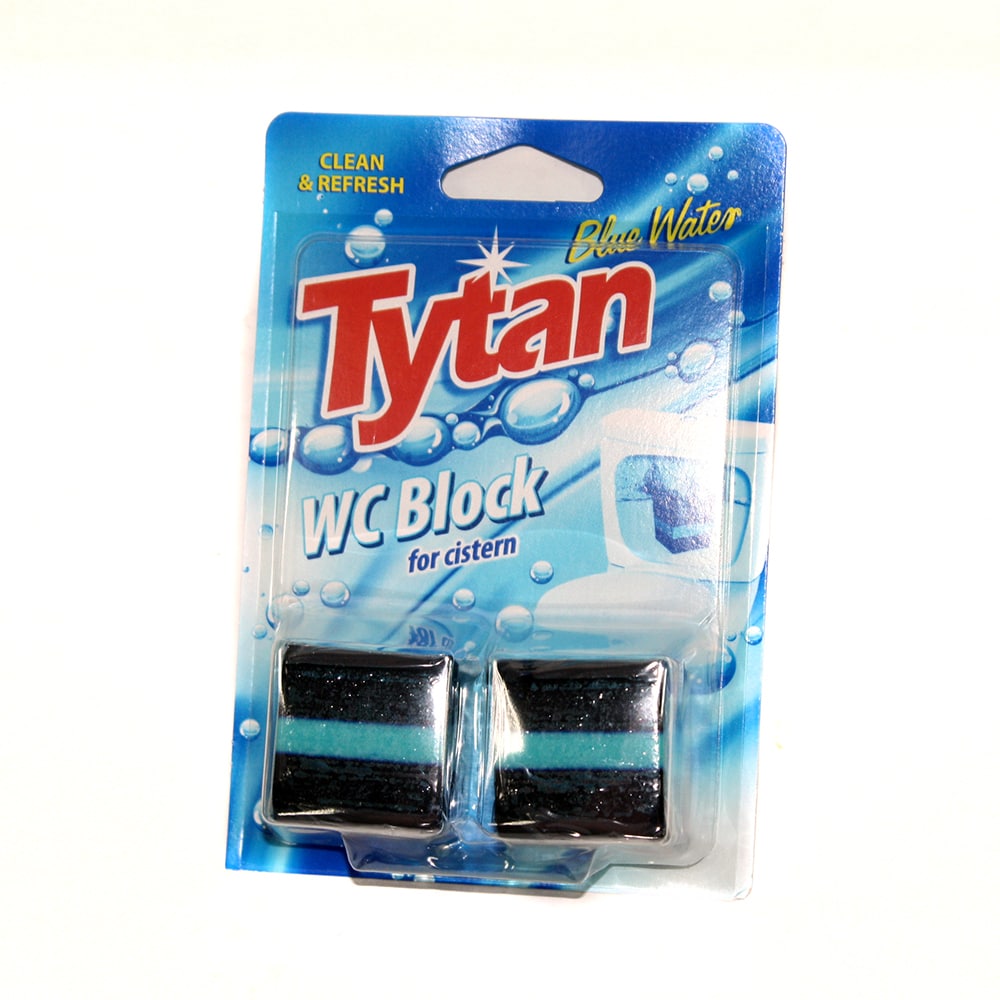 Туалетный ароматизатор таблетка для бочка TYTAN 2х50г Blue Water 53030