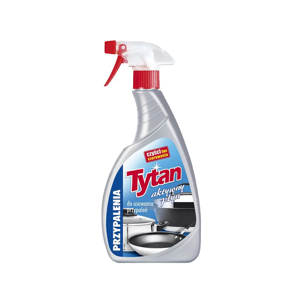 Рідина для видалення пригорань TYTAN 500г спрей 28260