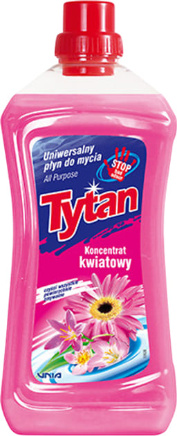 Рідина для миття TYTAN 1л Квітковий універсальна 27430