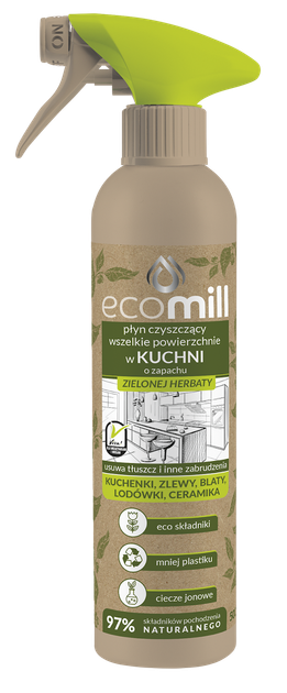 Засіб для миття кухні Eco MILL Зелений чай 0,5л
