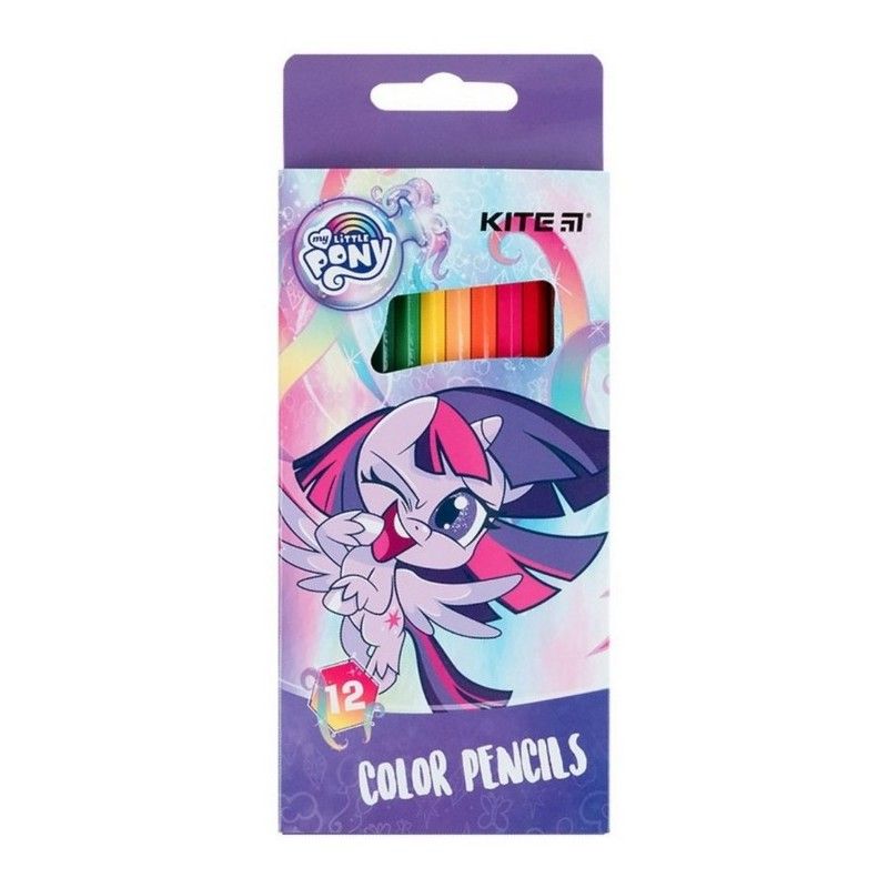 Олівці кольорові Kite 12кол Little Pony LP21-051