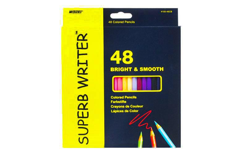 Карандаши цветные Marco 48цв Superb Writer 4100-48CB