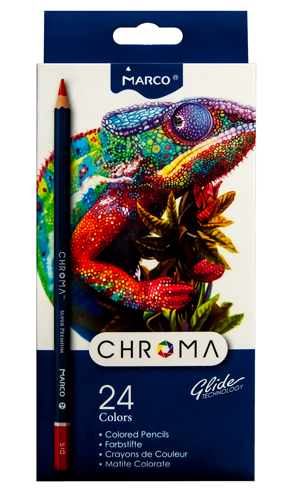 Олівці кольорові Marco 24кол Chroma 8010-24CB