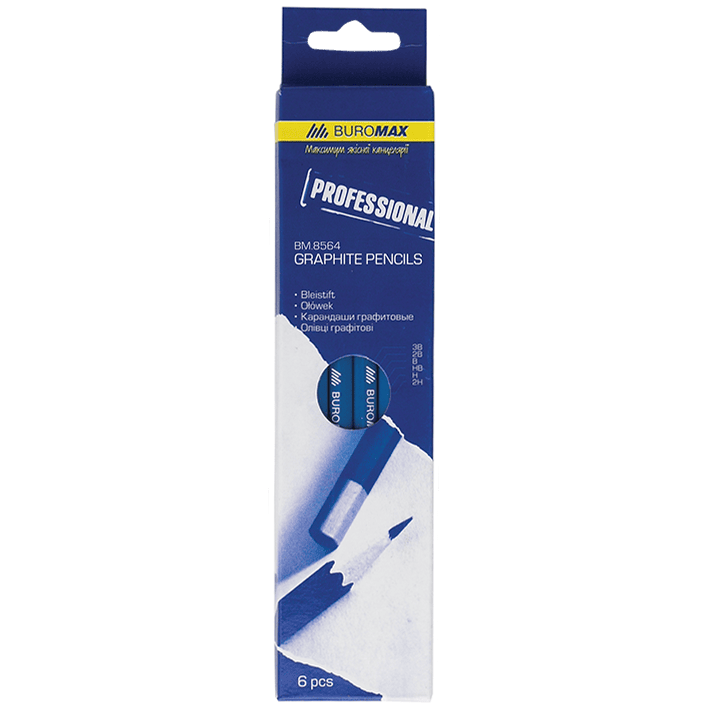 Олівець для креслення BUROMAX PROFESSIONAL BM.8564