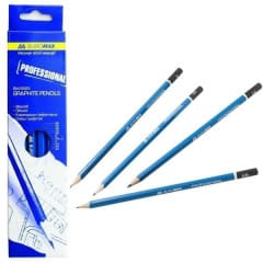 Карандаши для чертежа BUROMAX 12шт PROFESSIONAL BM.8565