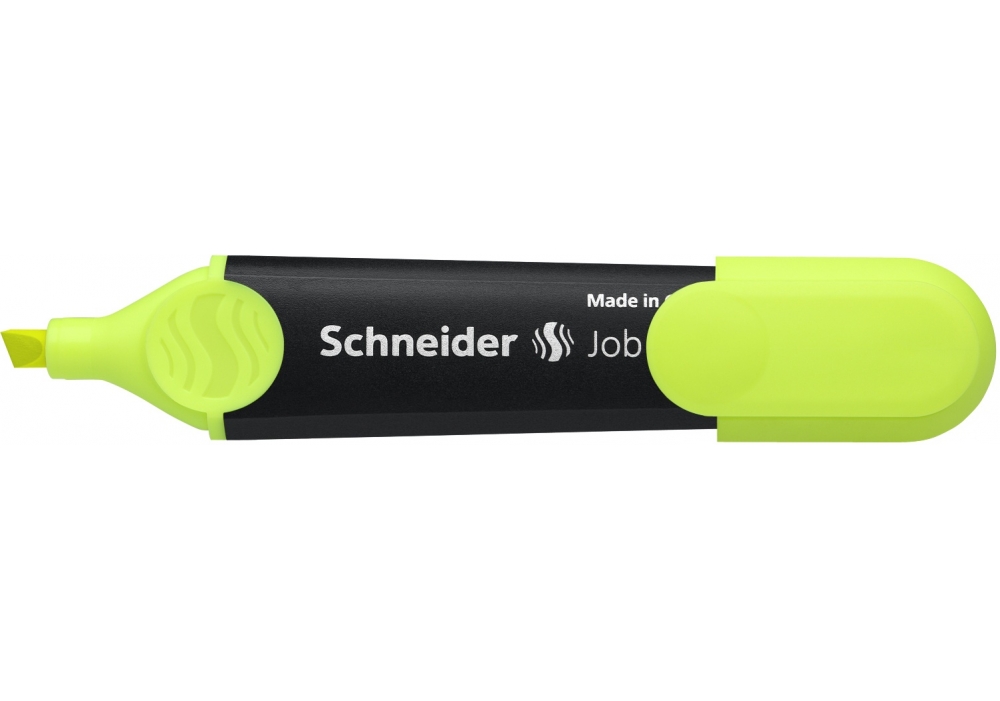 Маркер текстовий JOB Schneider жовтий 1-5мм 1505