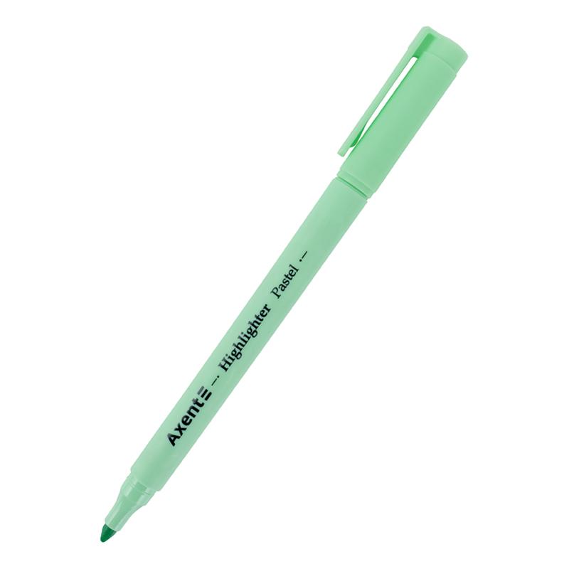 Маркер AXENT Highlighter Pastel 2-4мм мятный 2533-18-A