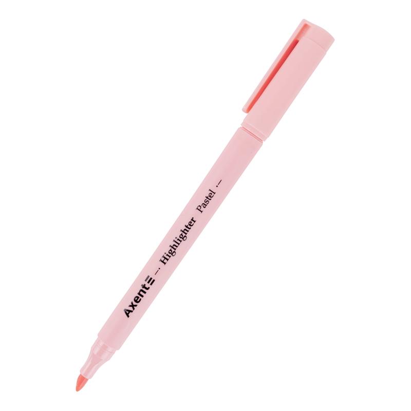 Маркер AXENT Highlighter Pastel 2-4мм розовый 2533-10-A