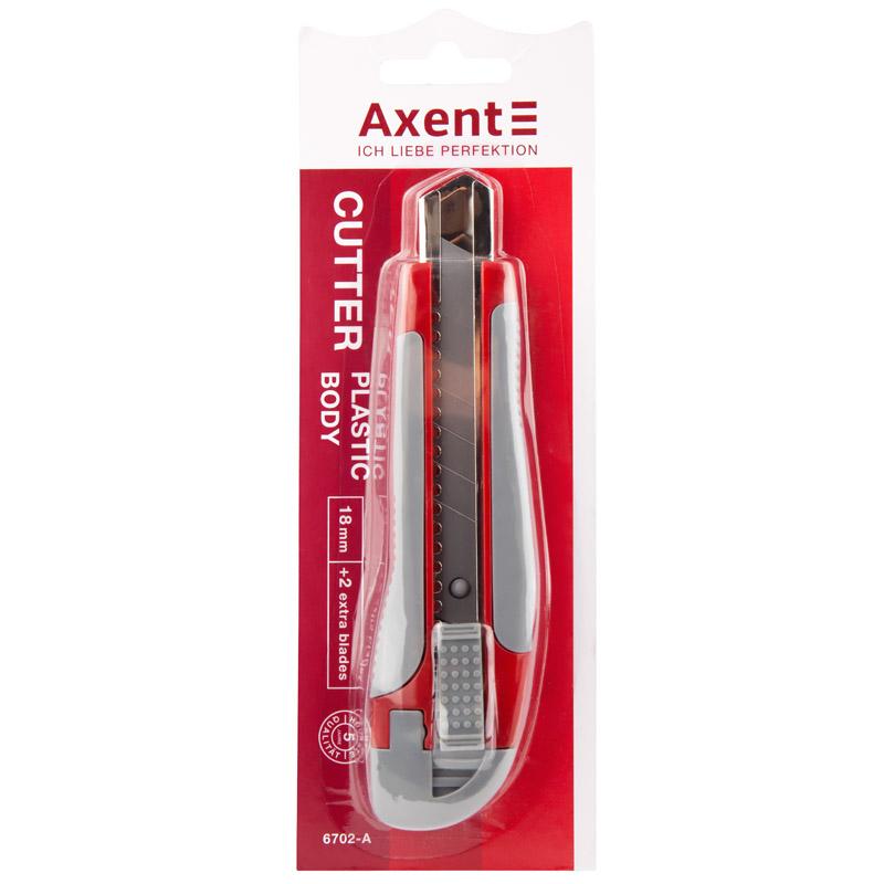 Ніж канцелярський Axent 18мм 6702