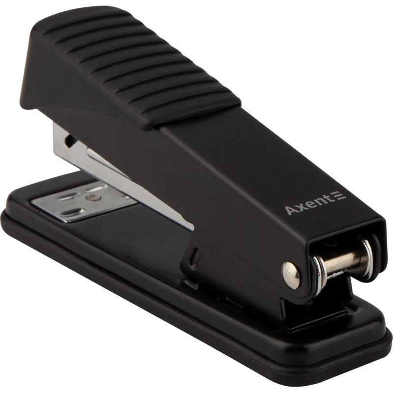 Степлер Exakt-2 Axent №24 25арк металевий чорний 4925-01-A