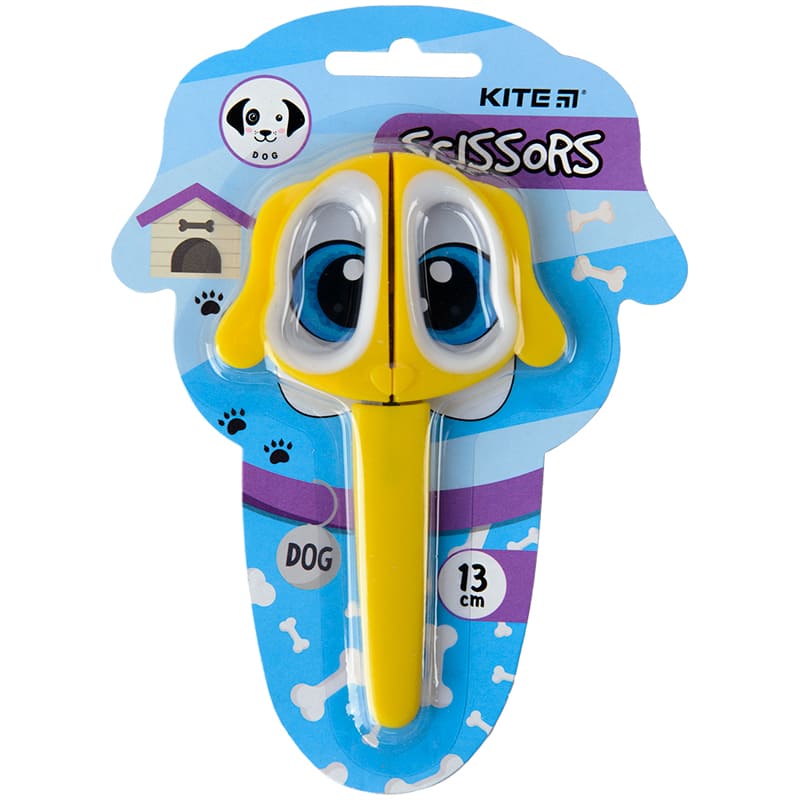 Ножиці дитячі Kite в футлярі 13см Puppy K21-017-04