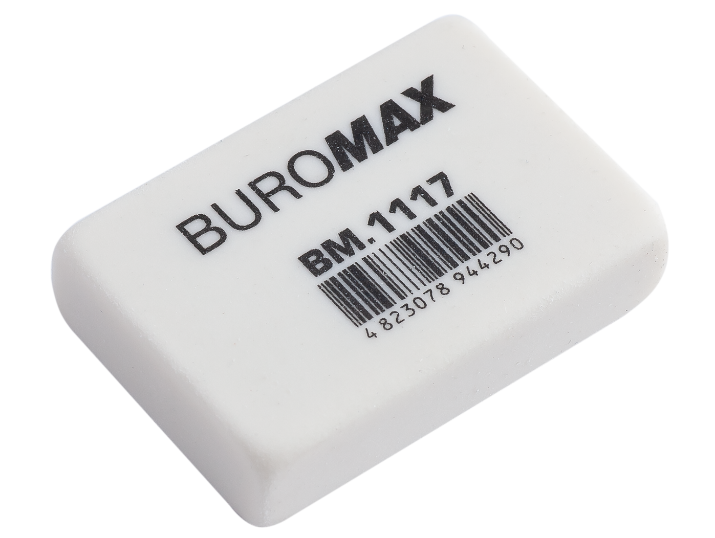 Ластик BUROMAX білий 32х22х8мм BM.1117