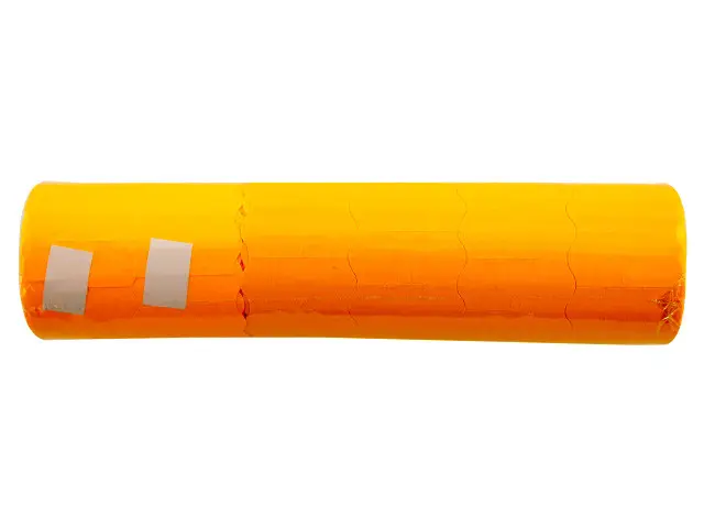 Ценник Leader 26х12мм фигурный 3м оранжевый LR18180 А12
