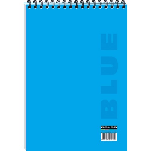 Блокнот Графіка А4 60арк клітинка верхня спіраль COLOR ВА4460