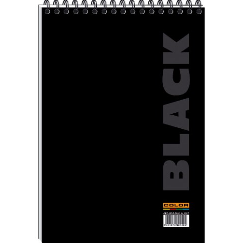 Блокнот Графіка А4 60арк клітинка верхня спіраль COLOR ВА4460