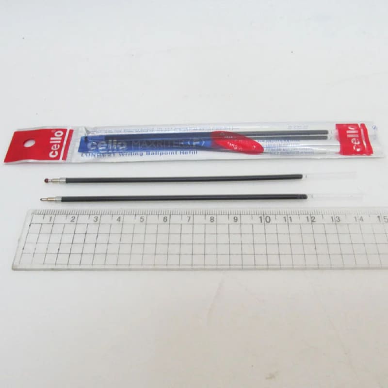 Стрижень кульковий CELLO 0,5мм 14см чорний Finegrip 388