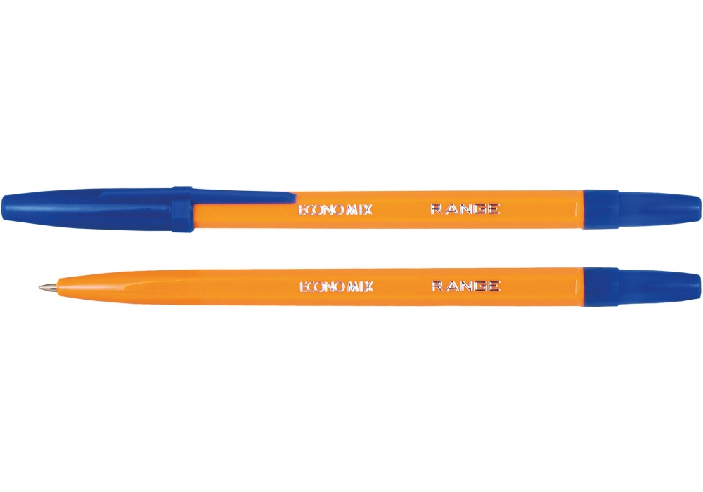 Ручка кулькова Range Economix синя E10138-02