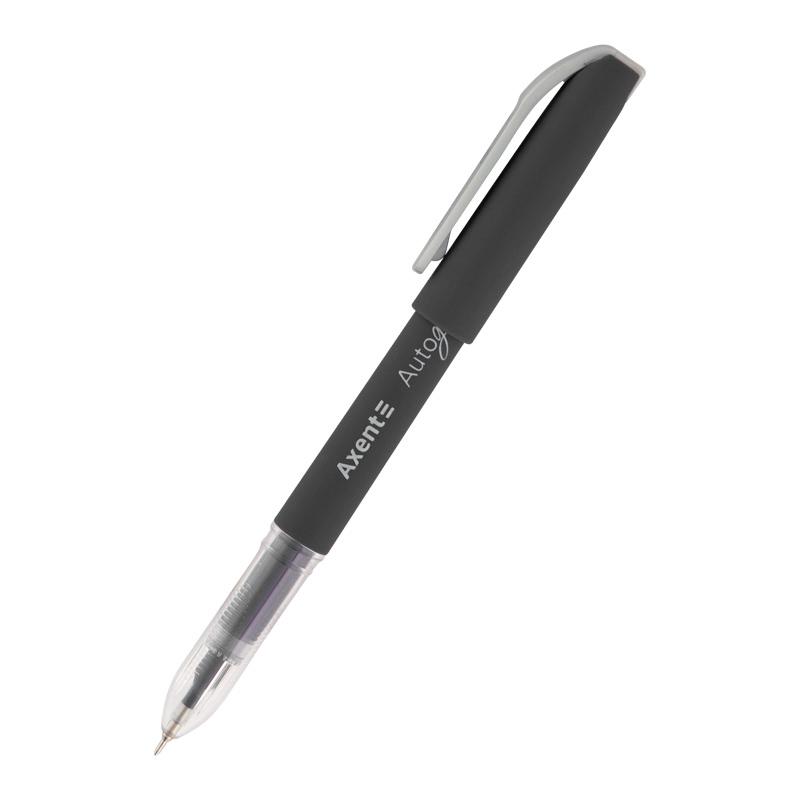 Ручка гелева Axent AUTOGRAPHE 0.5мм чорна AG1007-A