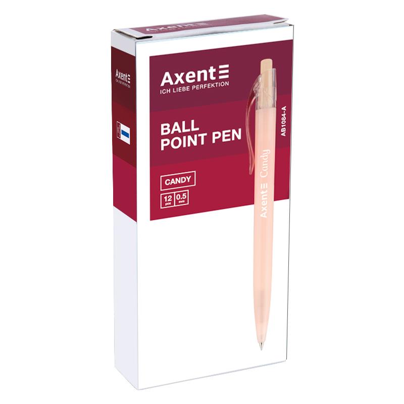 Ручка кулькова автоматична Axent Candy 0.5мм синя AB1084-02
