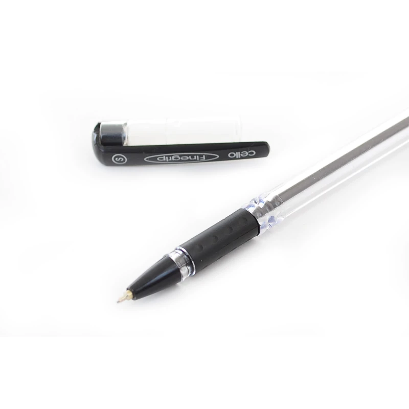 Ручка кулькова Cello Finegrip 0,7мм чорна 91056