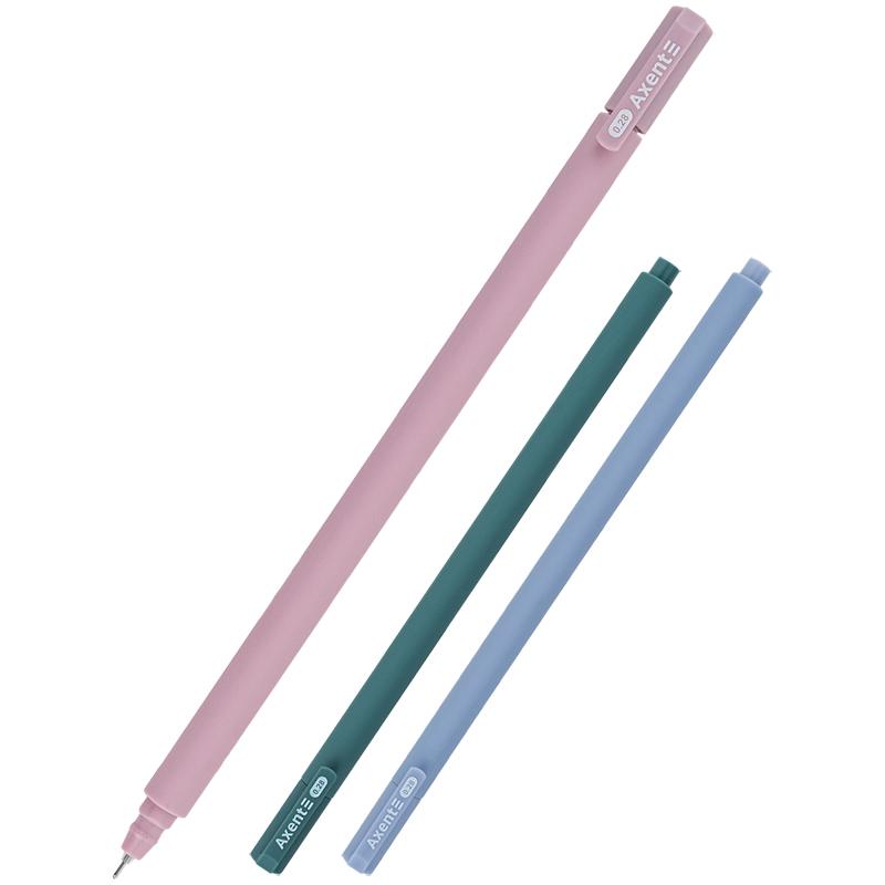 Ручка гелева Axent Ultraline синя 0,7 AG1120-02