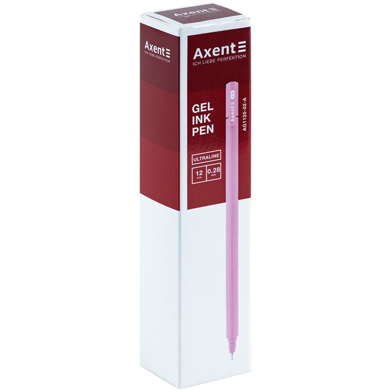 Ручка гелева Axent Ultraline синя 0,7 AG1120-02