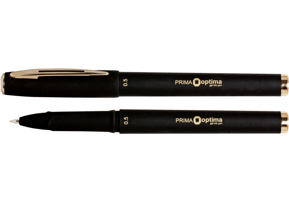 Ручка гелевая Optima PRIMA 0.5мм черная O15638-01