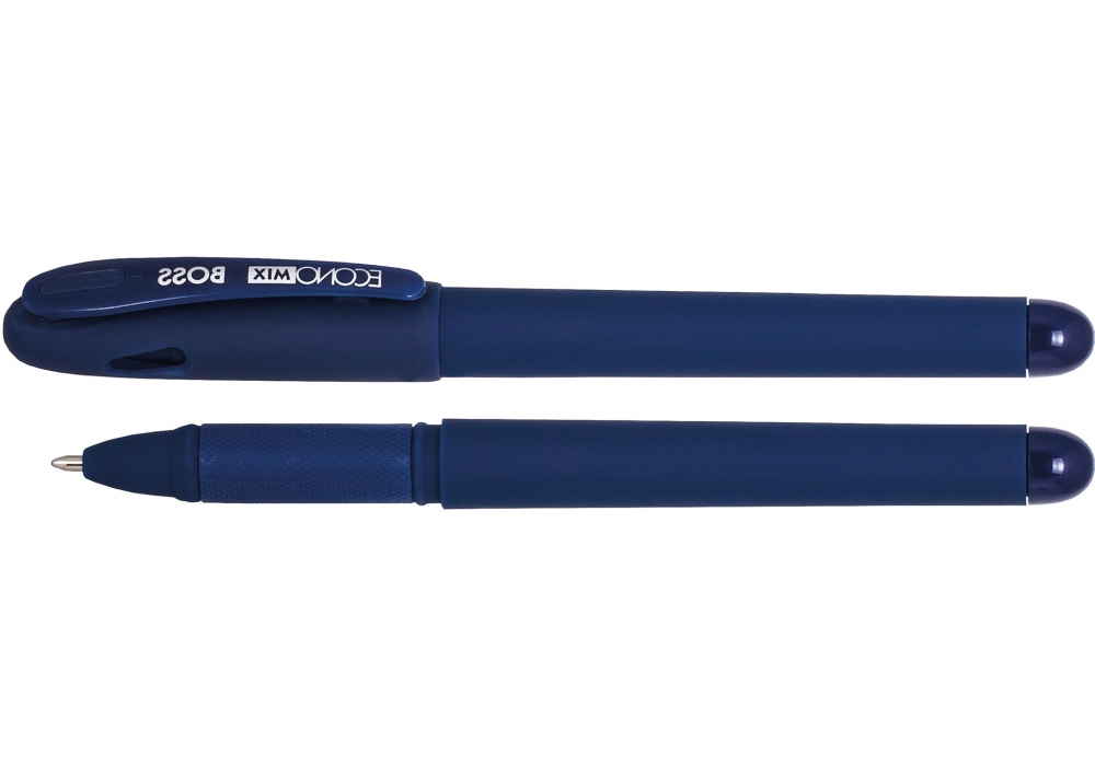 Ручка гелева Economix BOSS 1мм синя E11914-02