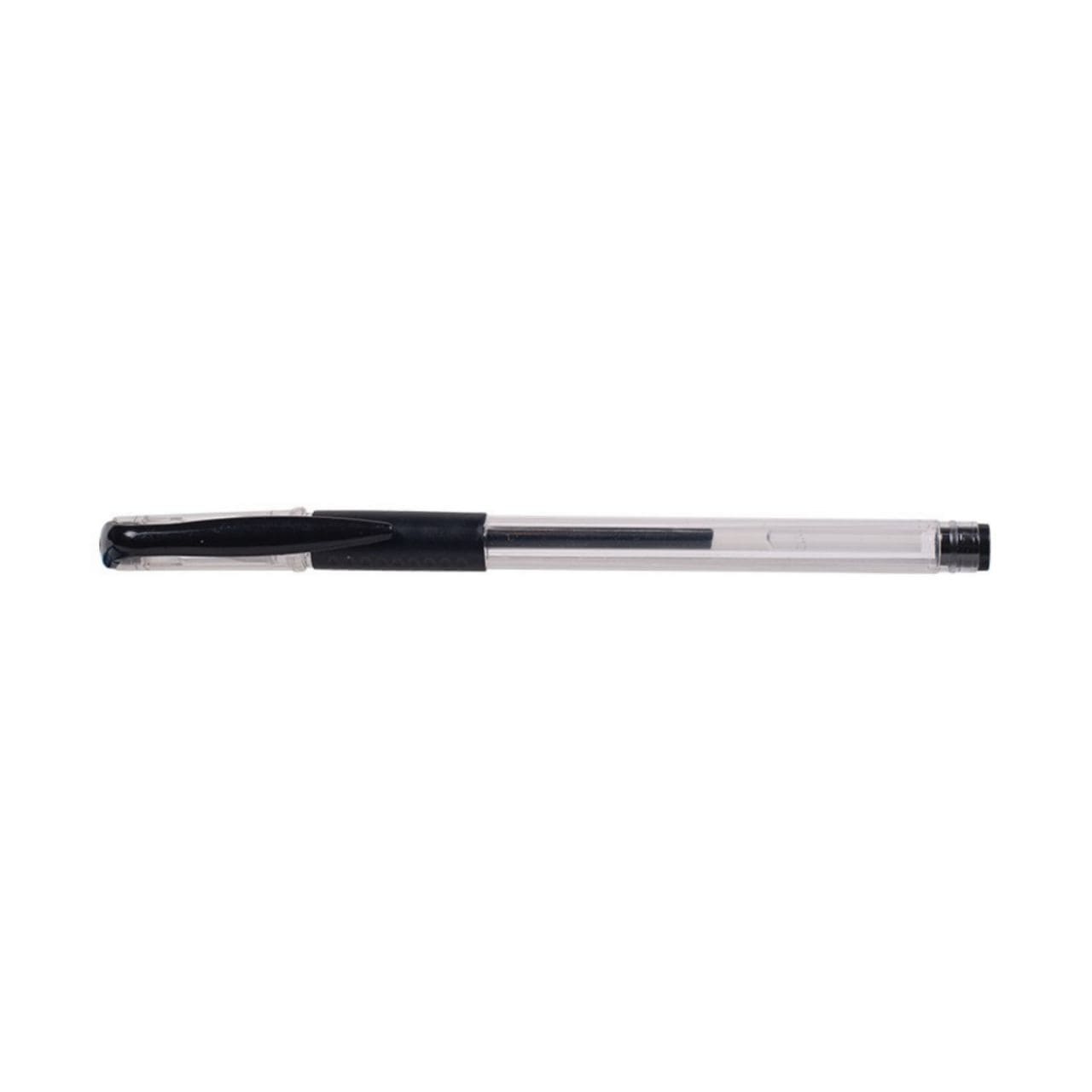 Ручка гелева Buromax JOBMAX чорна 0,7мм BM.8349-02